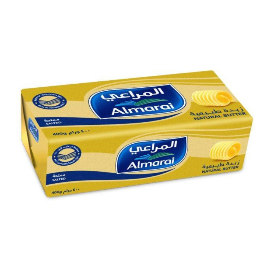 زبدة المراعي الطبيعية المملحة 400 جم × 20